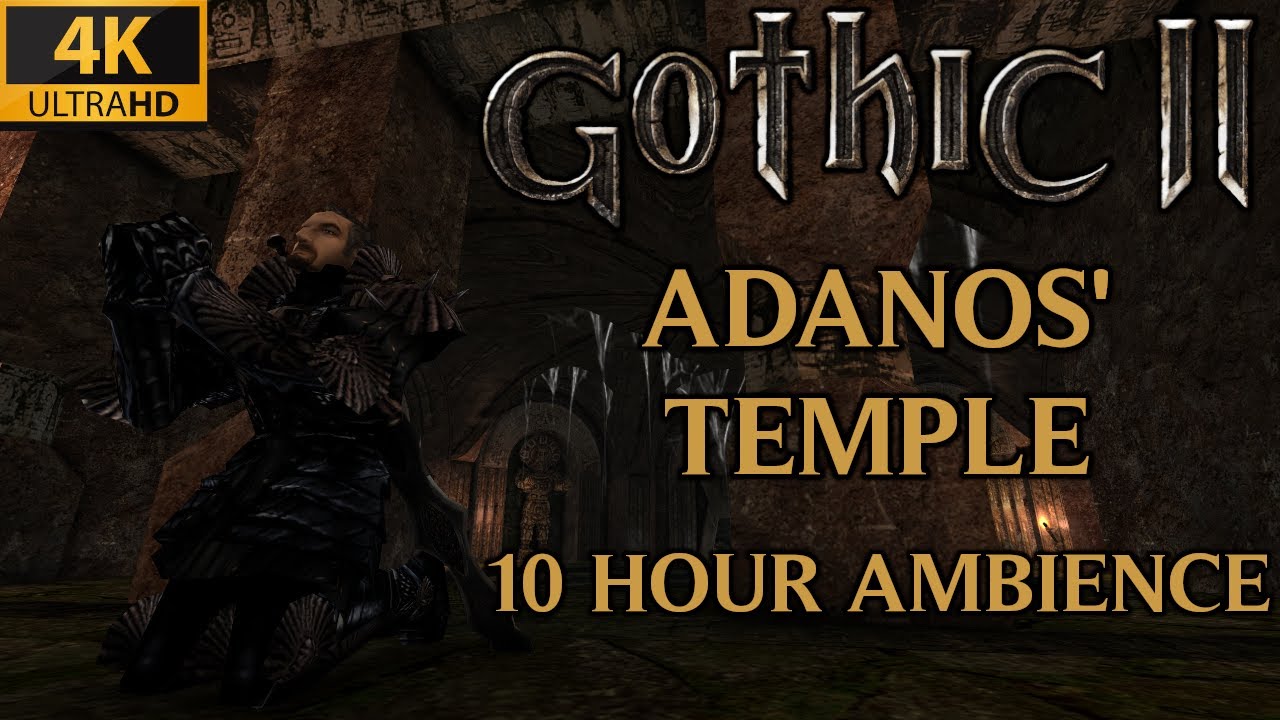 Adanos' Temple - 10 Hour Ambience | Gothic 2 Soundtrack (Extended Version)