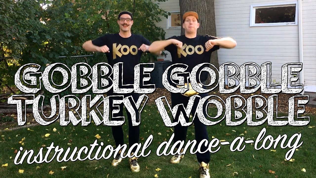 Koo Koo - Gobble Gobble Turkey Wobble (Instructional Dance)