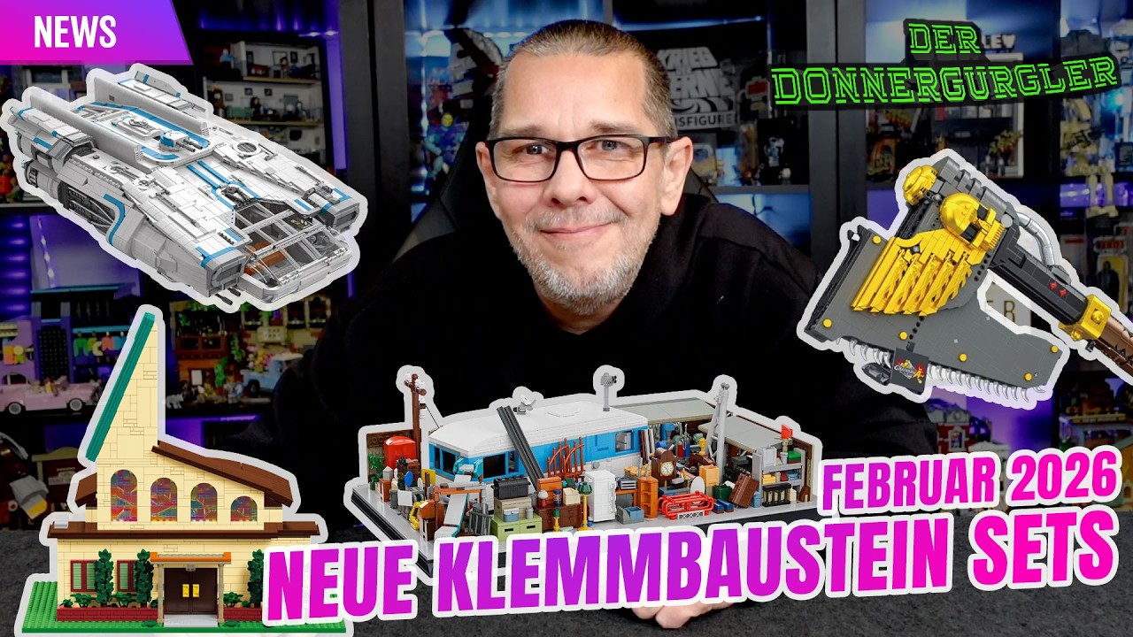 Klemmbaustein News Februar 2026 - Teil 1v2  Lego Alternativen