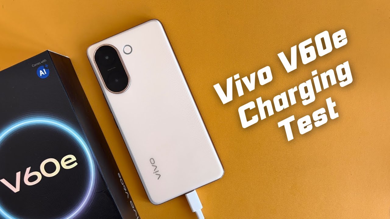Vivo V60e Charging Test 🔋 How Fast Is 90W Charger?