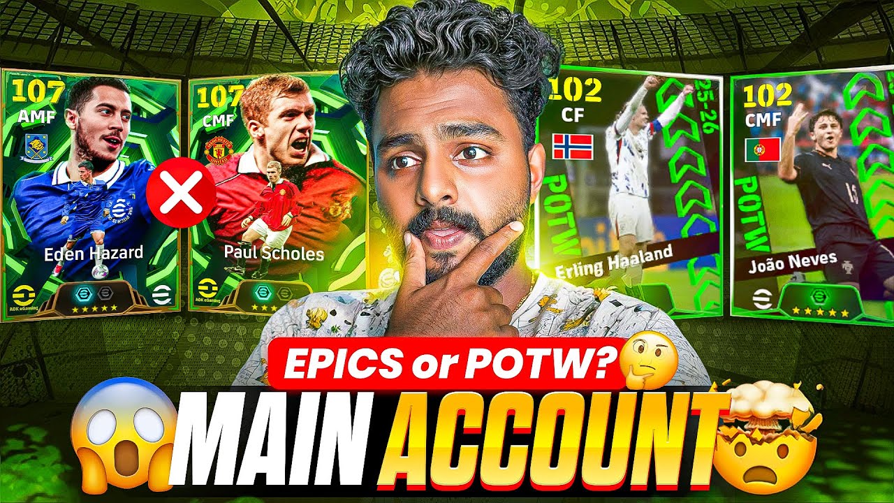 106 HAZARD❌ 102 POTW HAALAND✅ MAIN ACCOUNT PACK OPENING🤯 | EPIC ENGLISH MIDFIELDERS PACK - SKIPPED🫢