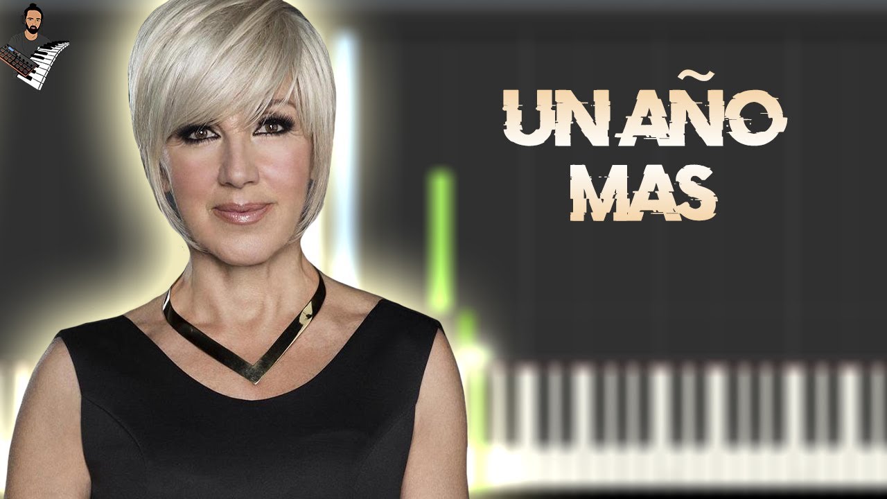 Mecano - Un año más | Instrumental Piano Tutorial / Partitura / Karaoke / MIDI