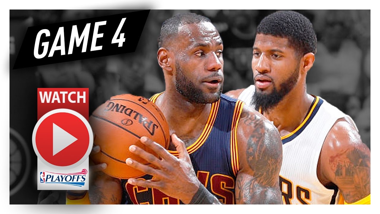 LeBron James vs Paul George Game 4 Duel Highlights (2017 Playoffs) Pacers vs Cavaliers - The FINALE!