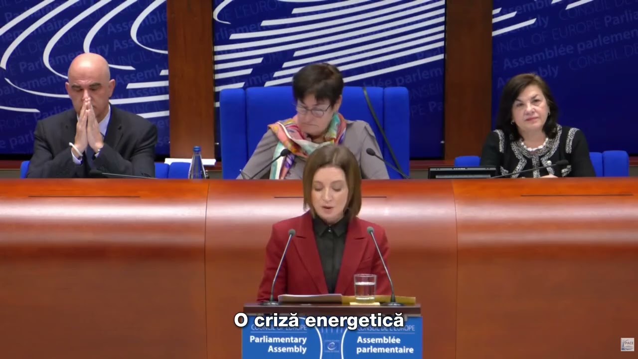 Europa e în două războaie: Discursul președintei Maia Sandu la APCE