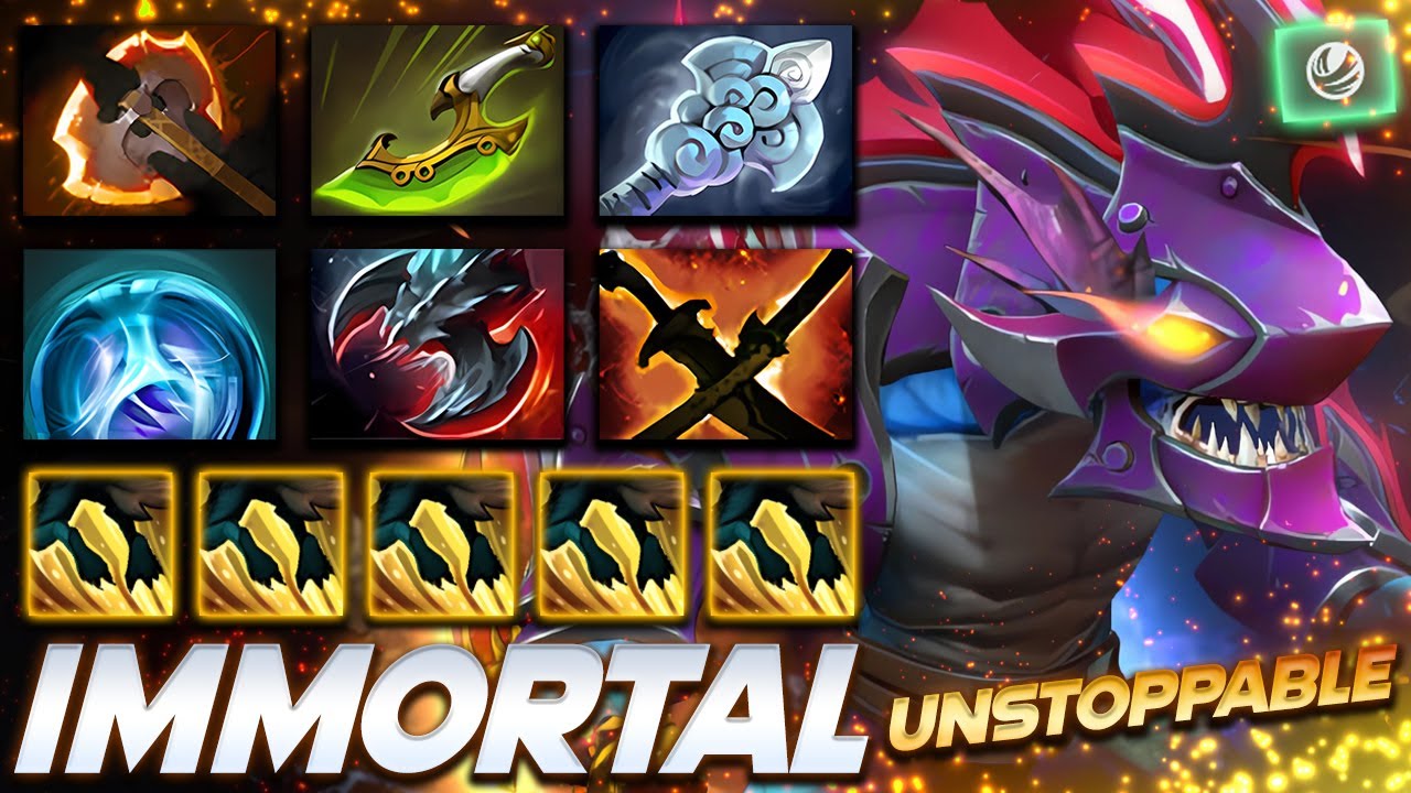 Slark Unstoppable Shark Carry - Dota 2 Pro Gameplay [Watch & Learn]