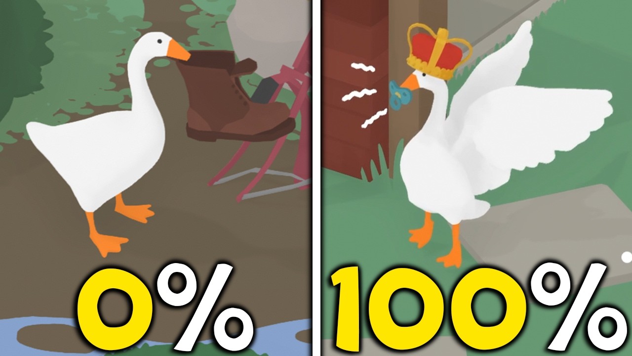 Я прошел Симулятор Гуся на 100%