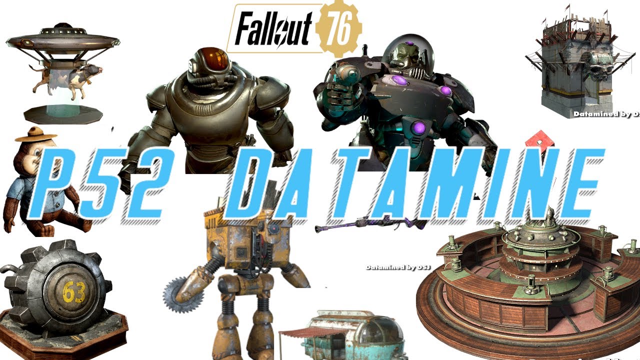 Fallout 76 PATCH 52 DATAMINE