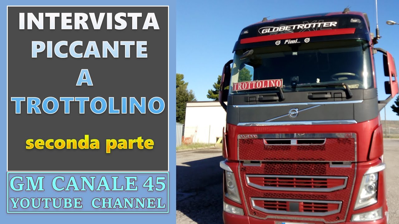 Camionista CB colt Angelo Trottolino, intervista sui modulatori del canale 45 (seconda parte)