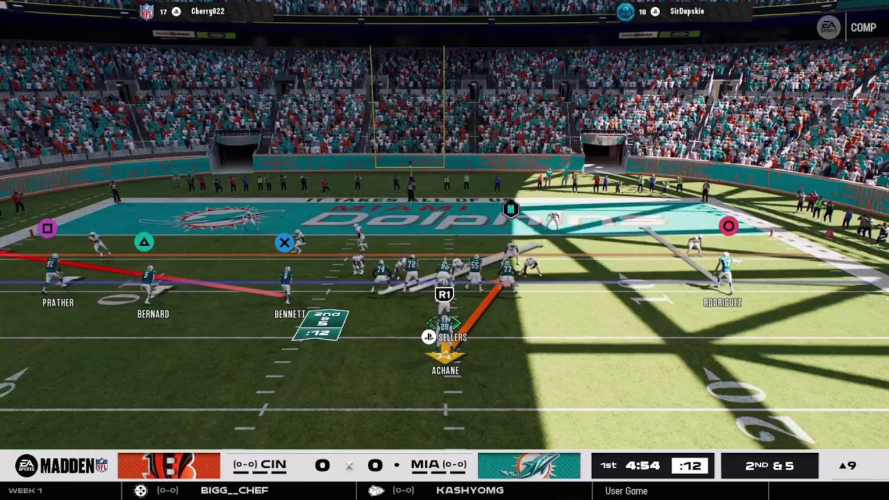 YPL S4W1: CIN @ MIA
