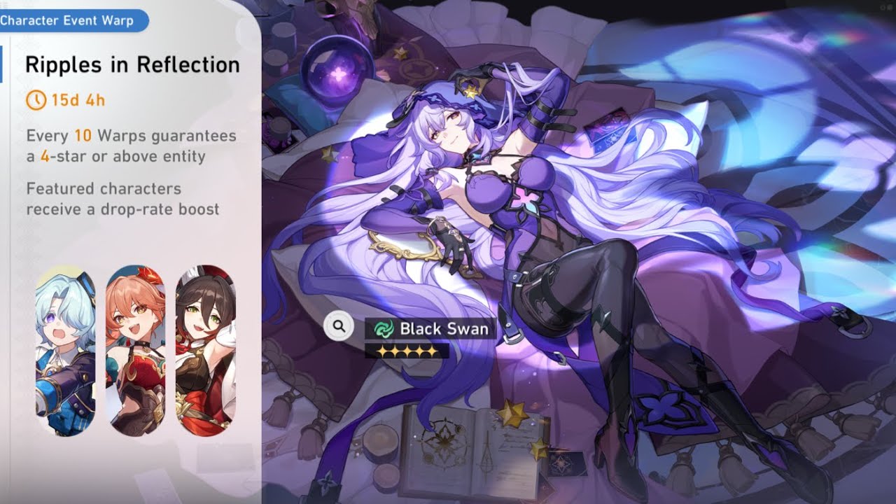 Black Swan Event Warp Banner Pulls | Honkai: Star Rail