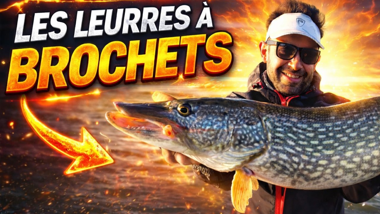 Les leurres pour le brochet !