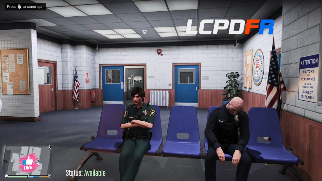 GTA 5 LSPD female  Police Patrol Los Santos Realistic Roleplay 4K