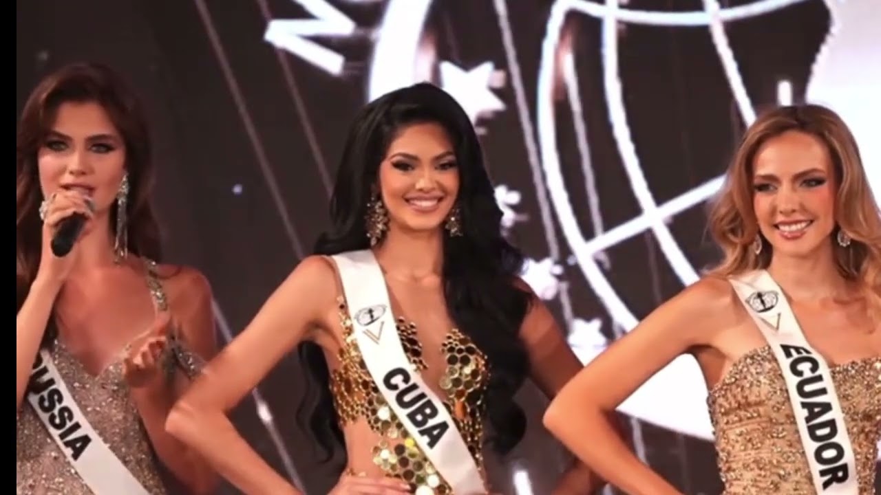 Discurso Miss Intercontinental Rusia y Cuba - Top 2