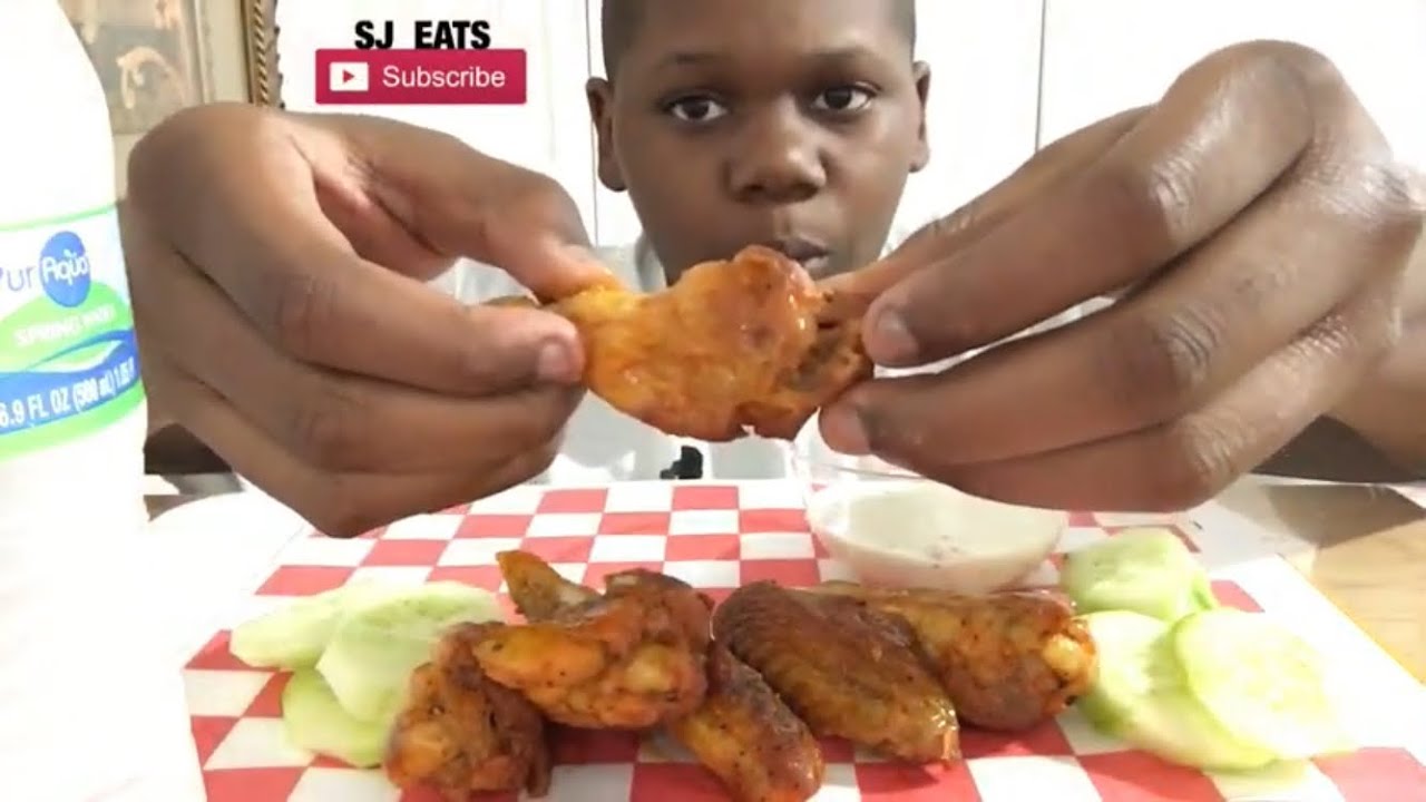 ASMR HOT WINGS