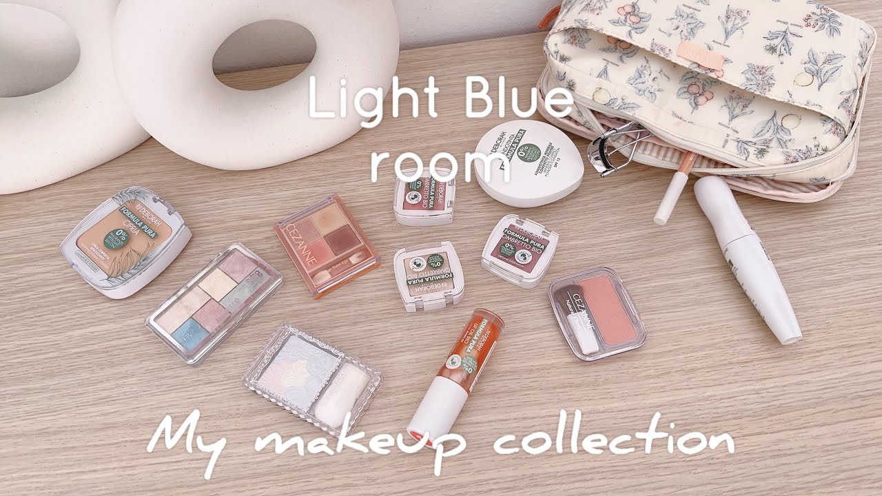 My Makeup Collection 🩵 Minimalist make-up collection | Make-up Organization