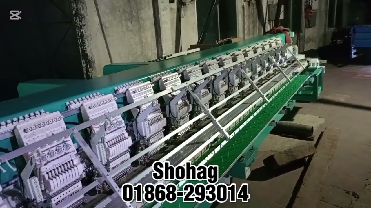 আলহামদুলিল্লাহ মনপুরা গ্রুপের রেডি স্টক থেকে তিনটি এমব্রয়ডারি মেশিন ডেলিভারি সম্পন্ন হয়েছে।