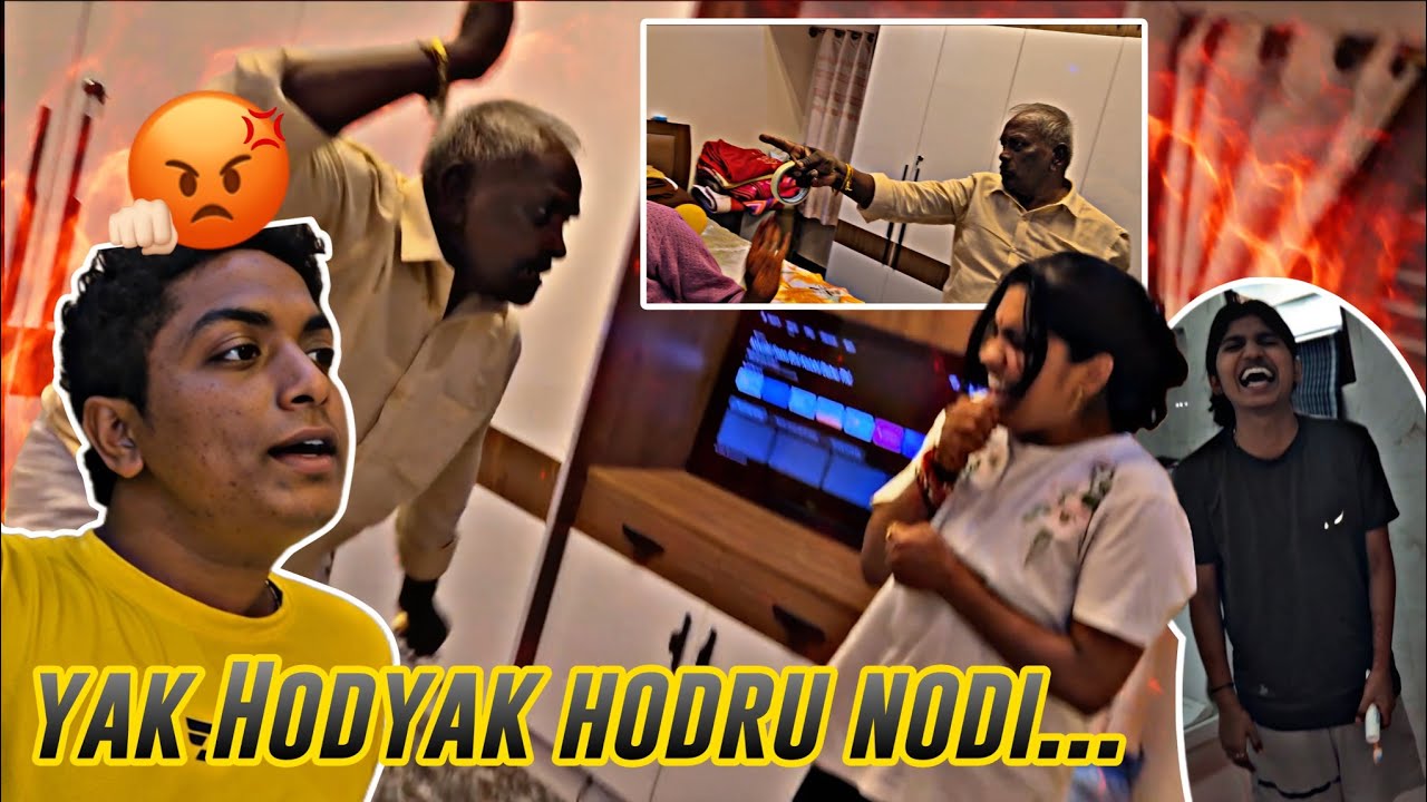 Thatha angry on Sandhya 🔥 | #thej2k2 #vlogs 
