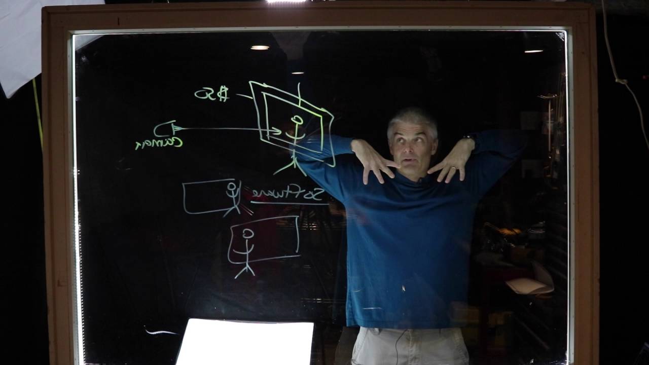 How to Make a Lightboard for Shooting Videos