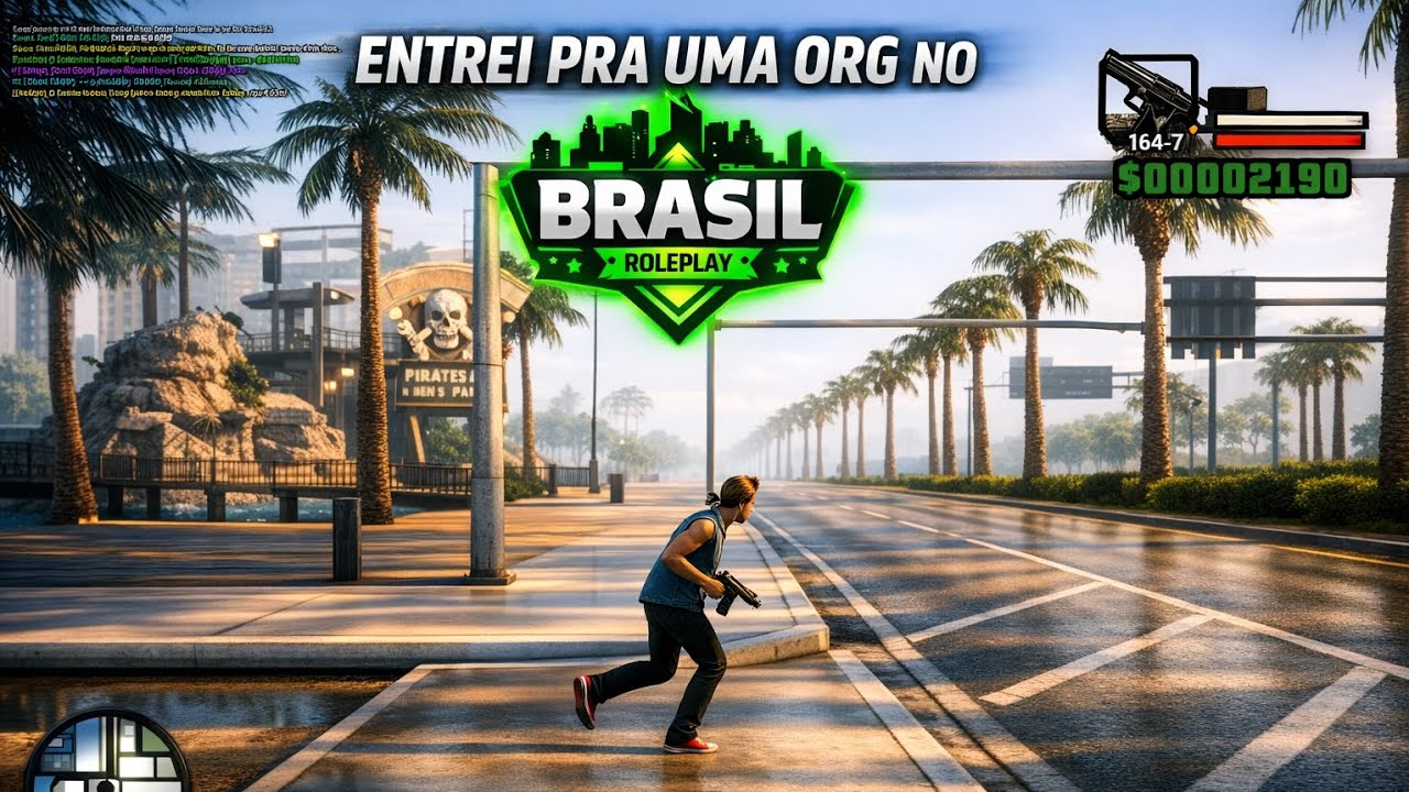 Entrei Pra uma org no #Brasil roleplay 🔥