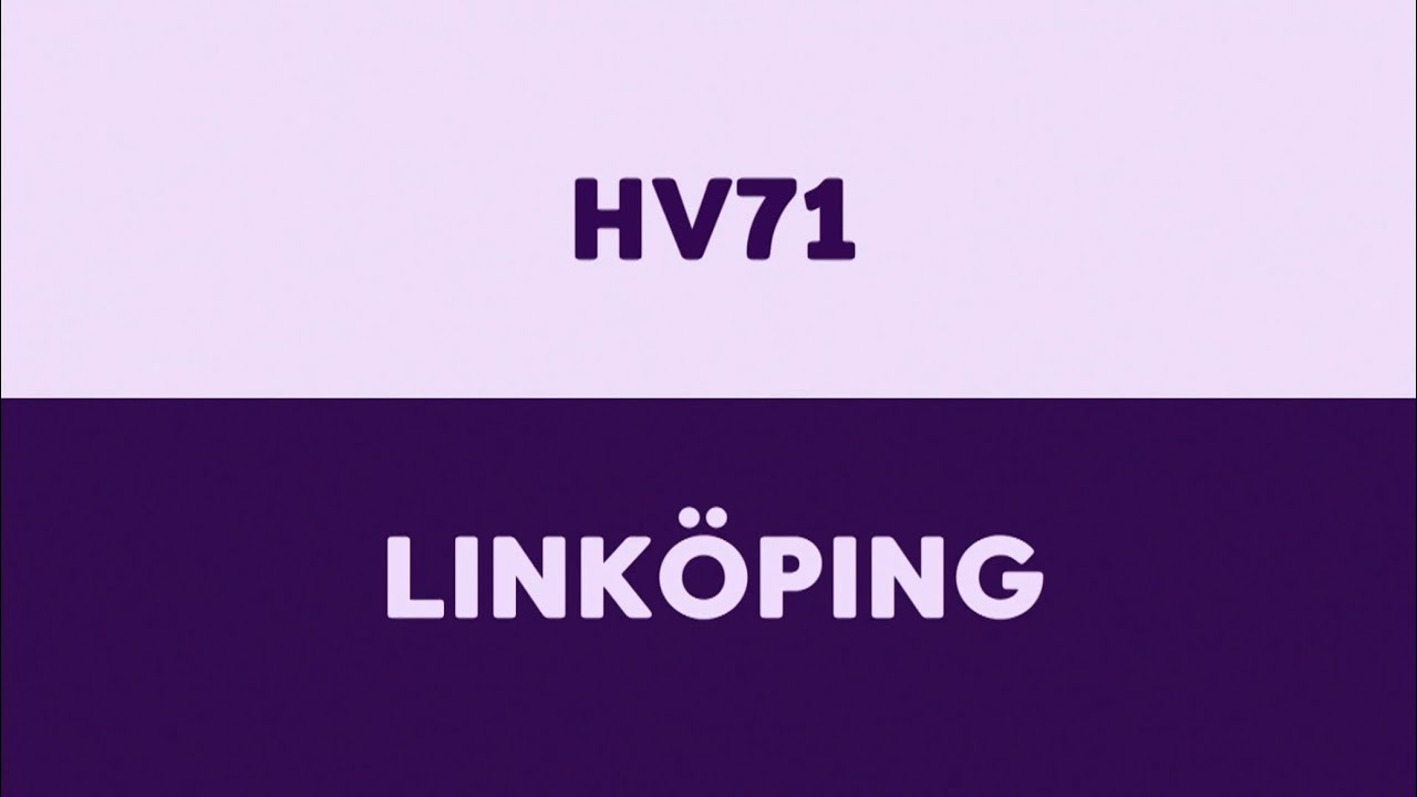 SHL: HV71 vs Linköping HC