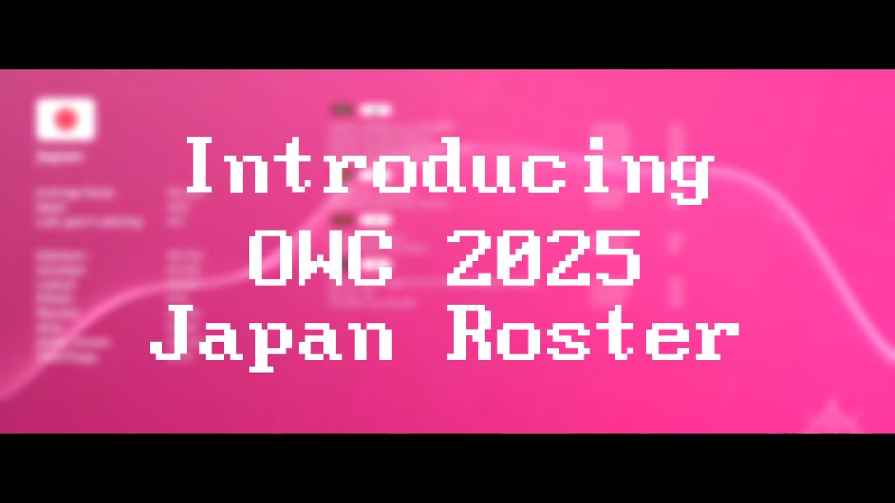 Introducing: Japan OWC 2025