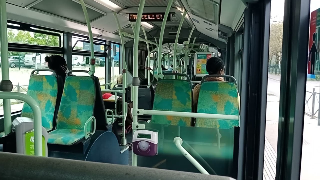 Bus Tvm Citaro G C2 N°5444 Voyage entre Antony - La Croix de Berny RER et Mairie de Chevilly-Larue