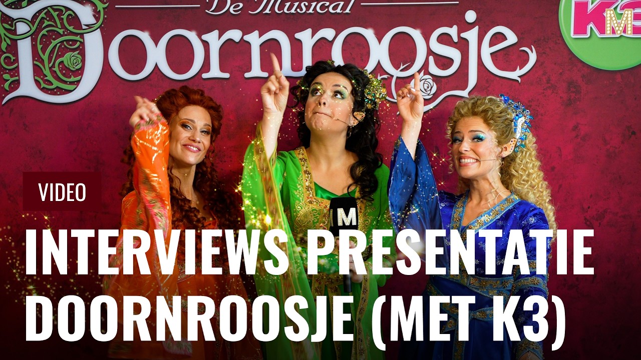 Interviews Doornroosje, De Musical (Met K3)