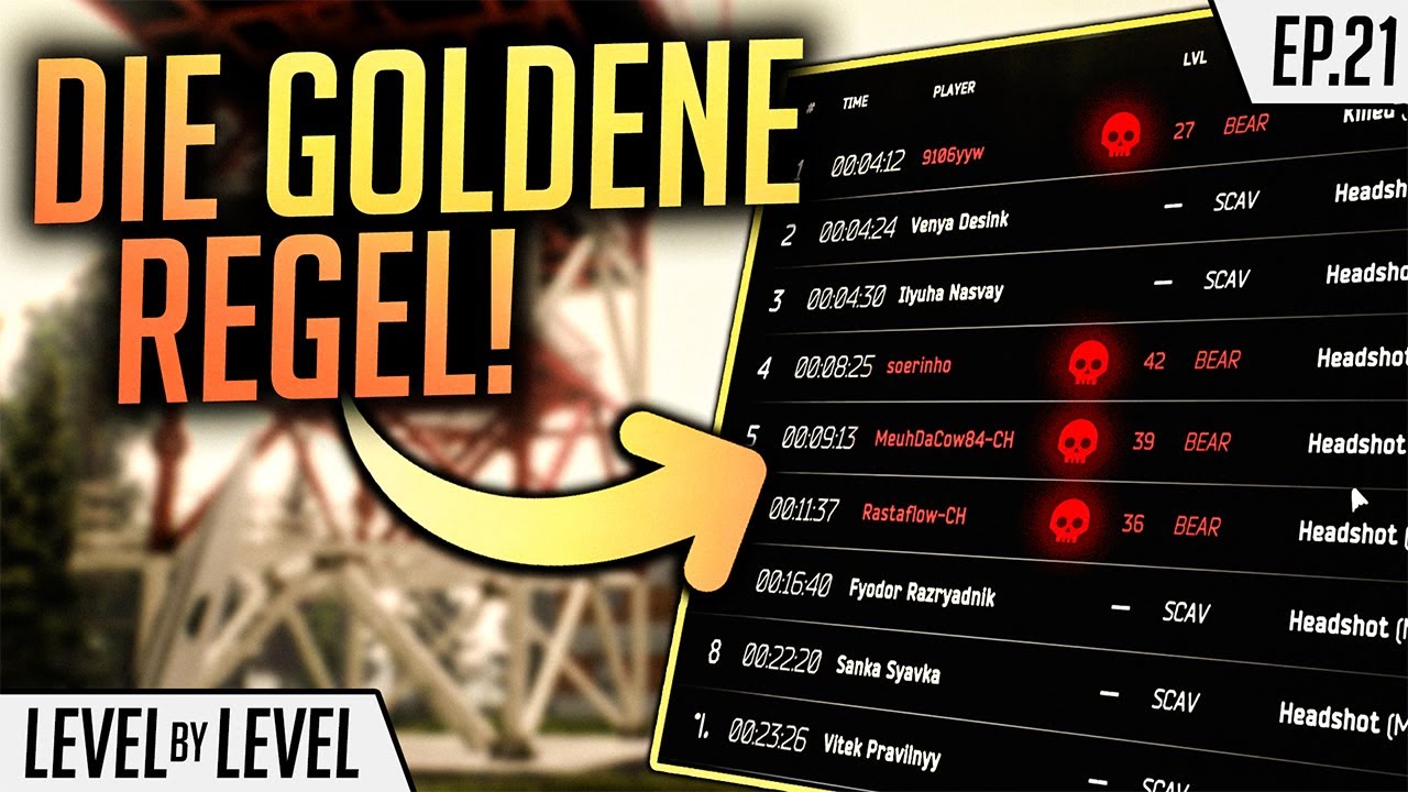 Die GOLDENE REGEL in Escape from Tarkov - Level by Level Ep 21
