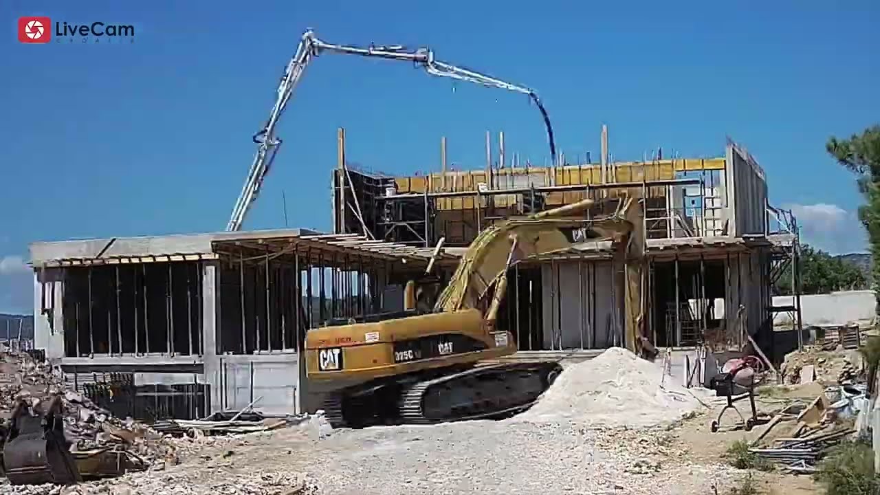 Ubrzani video izgradnje apartmana u Brodarici