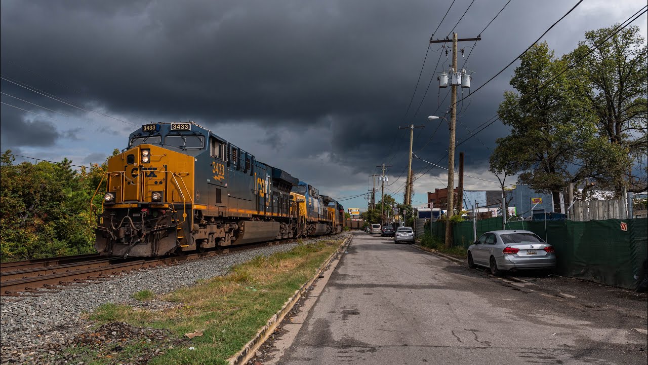 CSX & MARC Trains In Hyattsville Maryland (Volume 1)