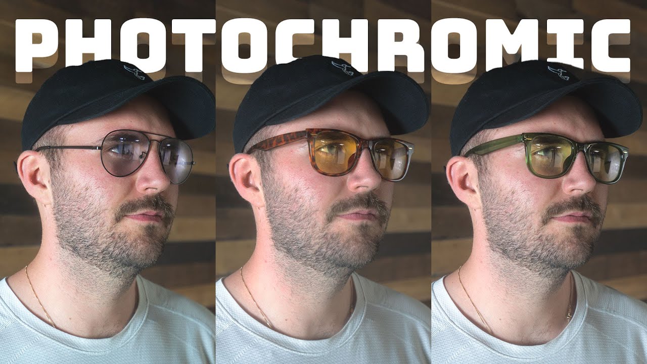 These Sunglasses Change Color! TJUTR Photochromic Lenses