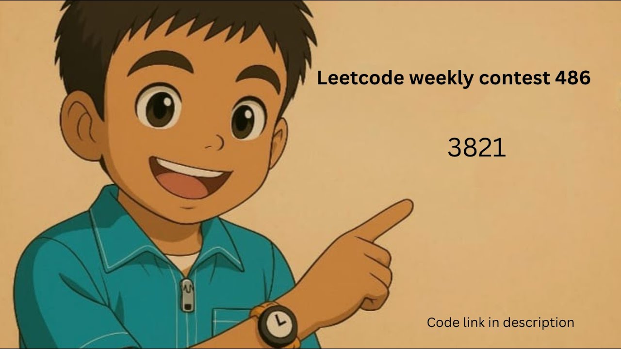 Leetcode 3821 | Find Nth Smallest Integer With K One Bits | Leetcode Weekly Contest 486