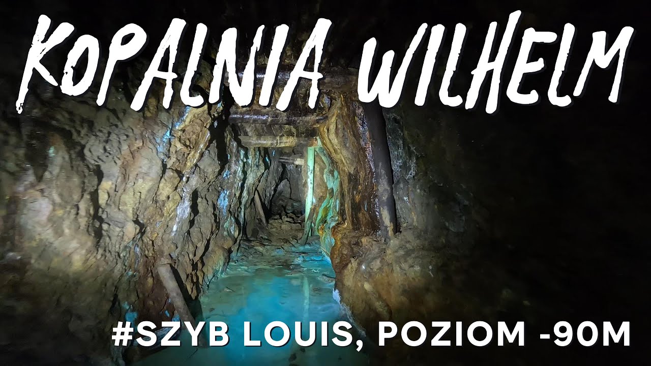 Kopalnia Wilhelm   Szyb Louis   poziom  90m