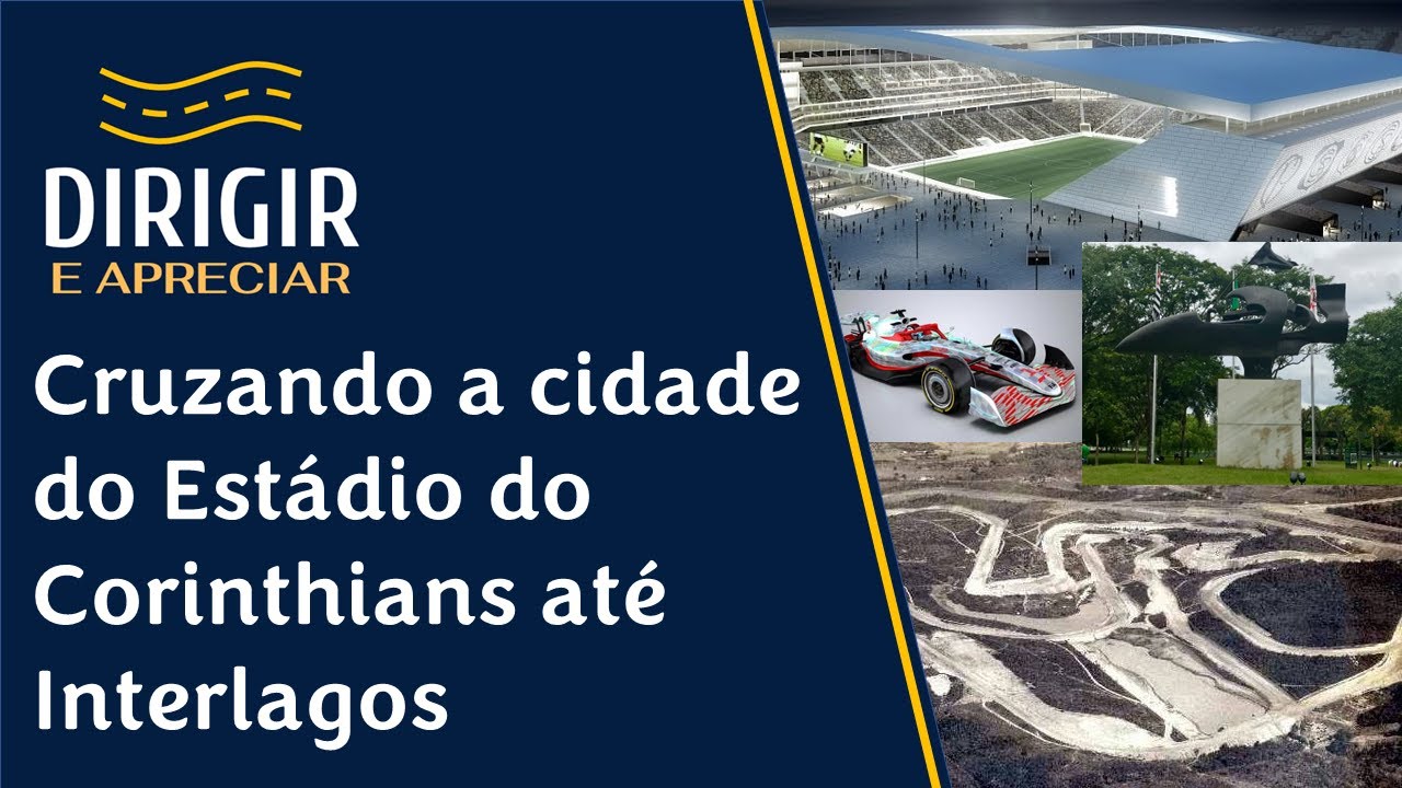 Saindo do Estádio do Corinthias e indo até o Autódromo de Interlagos! Quase acontece um acidente!