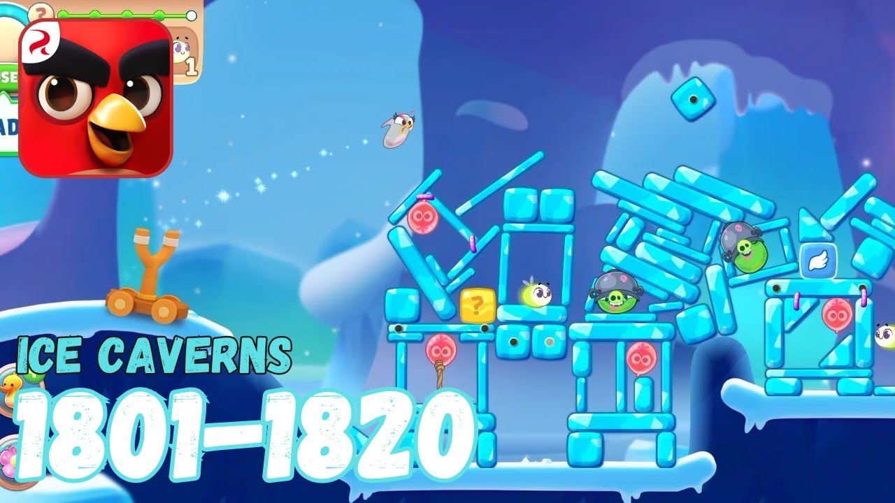 Angry Birds Journey: Levels 1801-1820 (Ice Caverns) Gameplay - Part 91