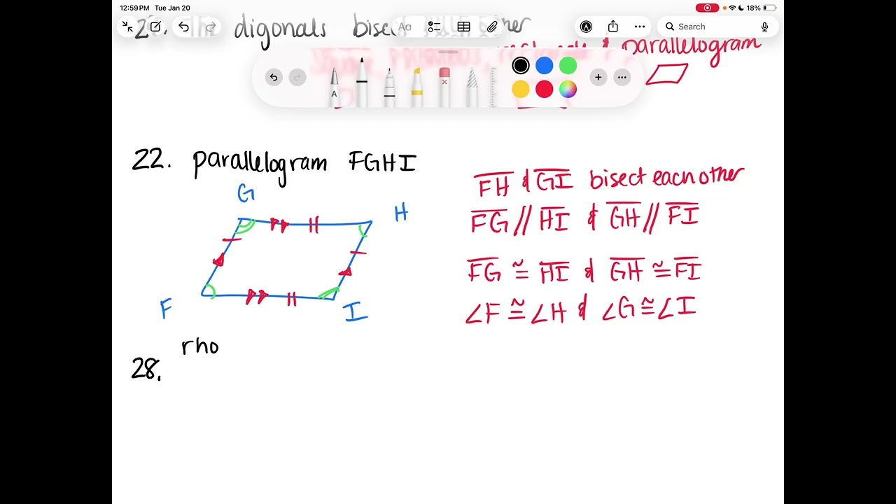 Geometry 6.4 Rhombuses, Rectangles, and Squares