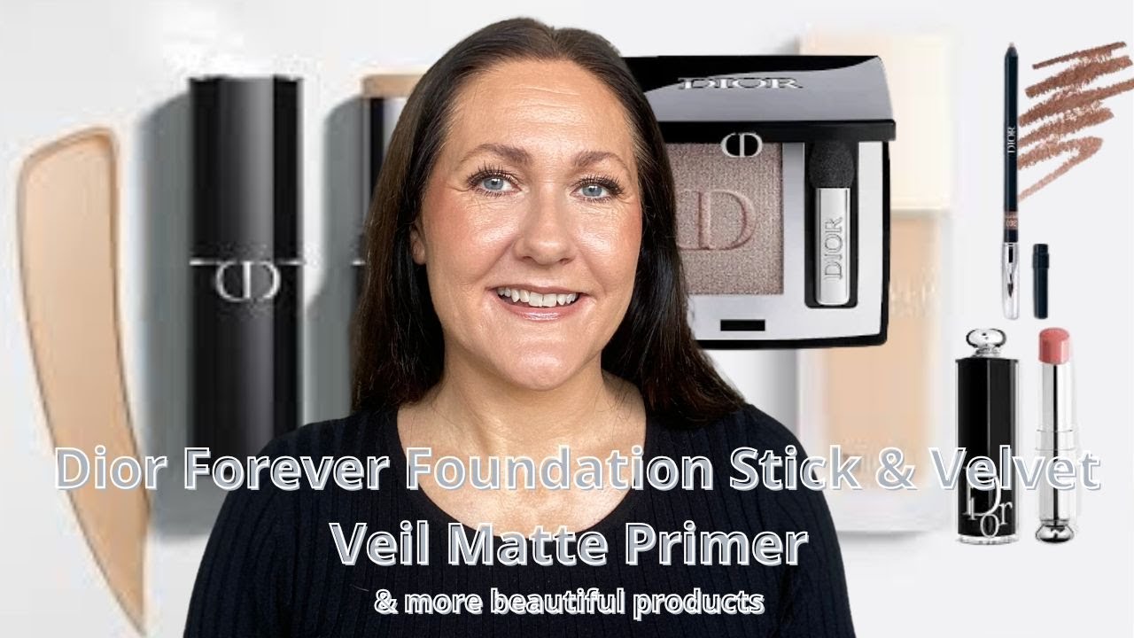 Dior Forever Foundation Stick + Velvet Veil Primer I Is it really that good? I Over 40 skin