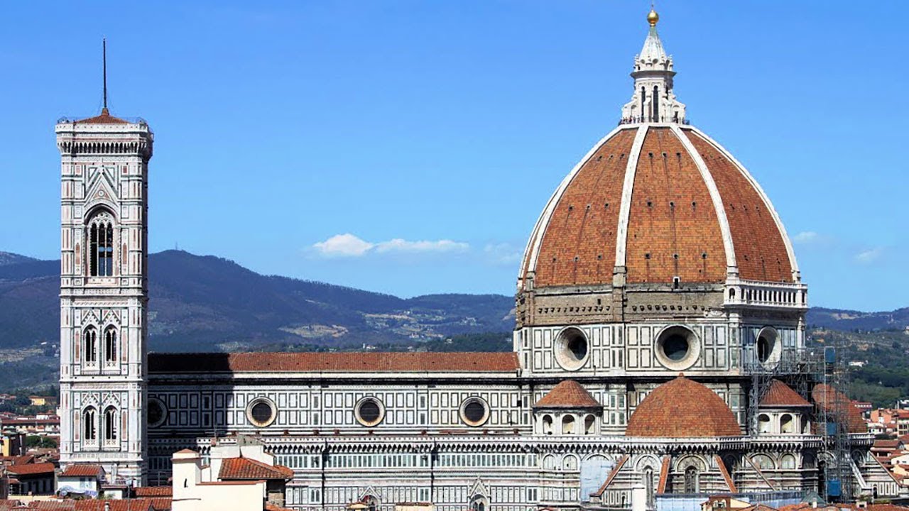 Cúpula de la catedral de Florencia, de Brunelleschi.
