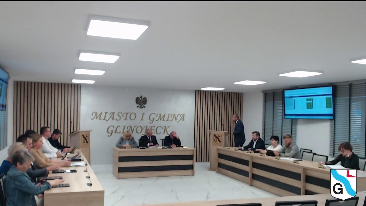 Urząd Miasta i Gminy w Glinojecku – transmisja na żywo