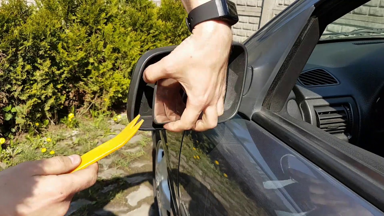 Jak wymienić wkład lusterka OPEL ASTRA G II 2 lusterko szkło?
