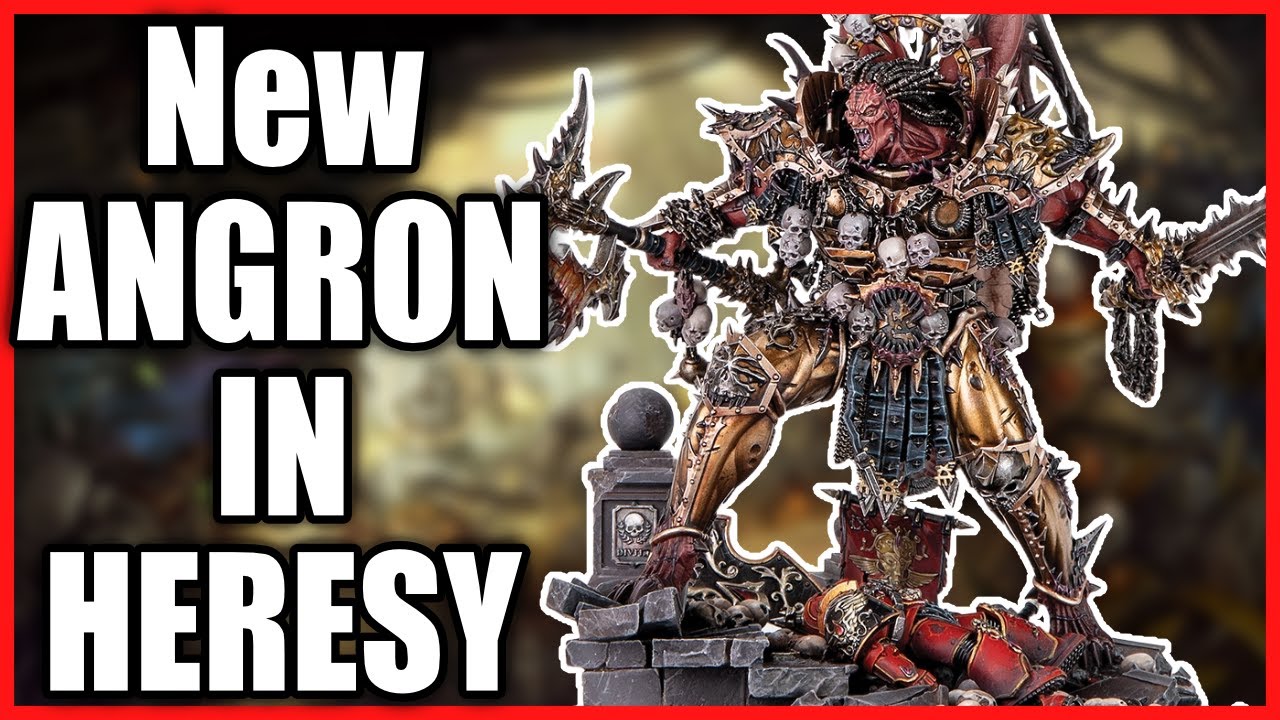 40K: Angron for Horus Heresy Revealed (Summary Sunday)