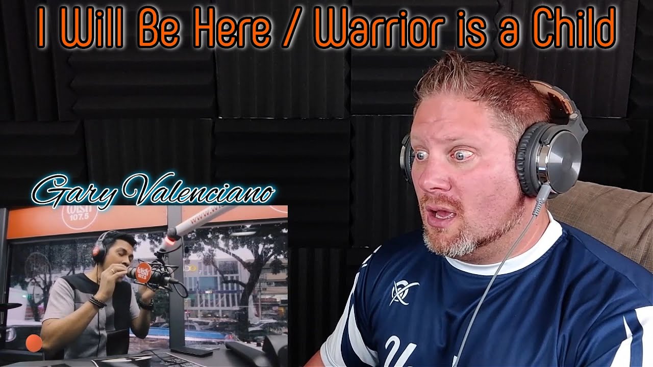 Гари Валенсиано исполняет «I Will Be Here / Warrior is a Child» вживую на автобусе Wish 107.5 РЕА...