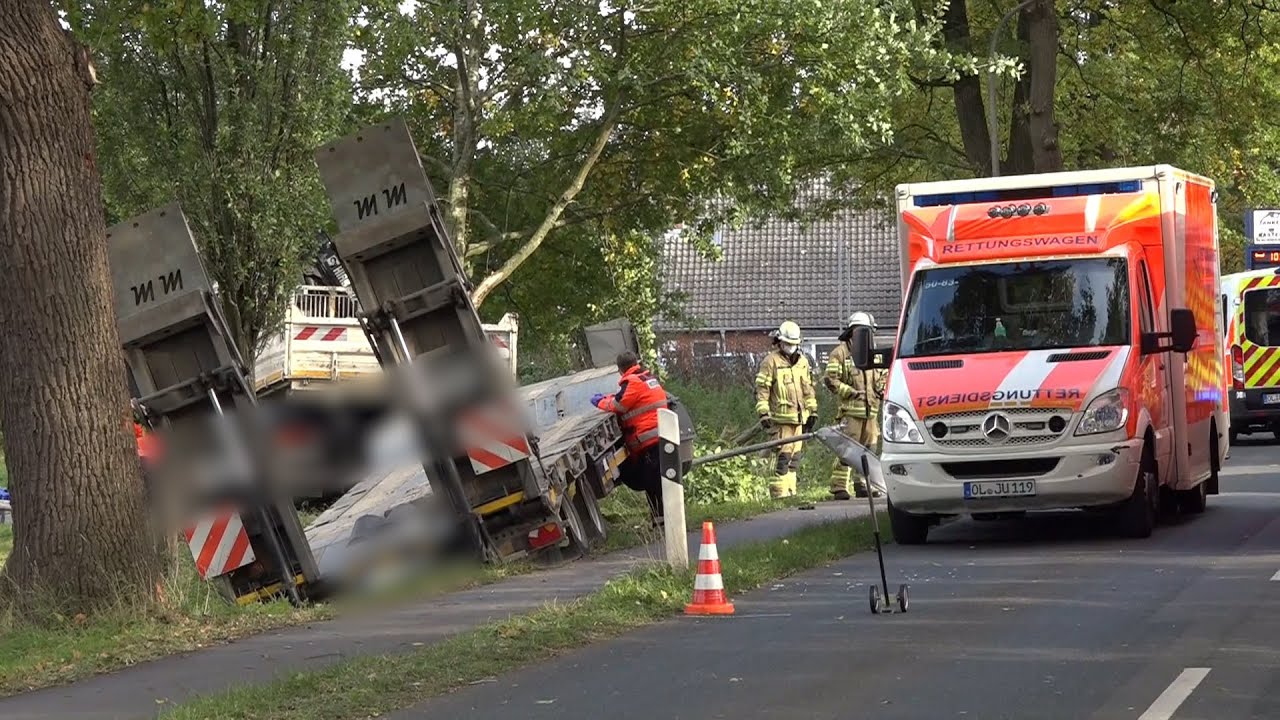 Tödlicher Unglücksfall auf Elsflether Straße