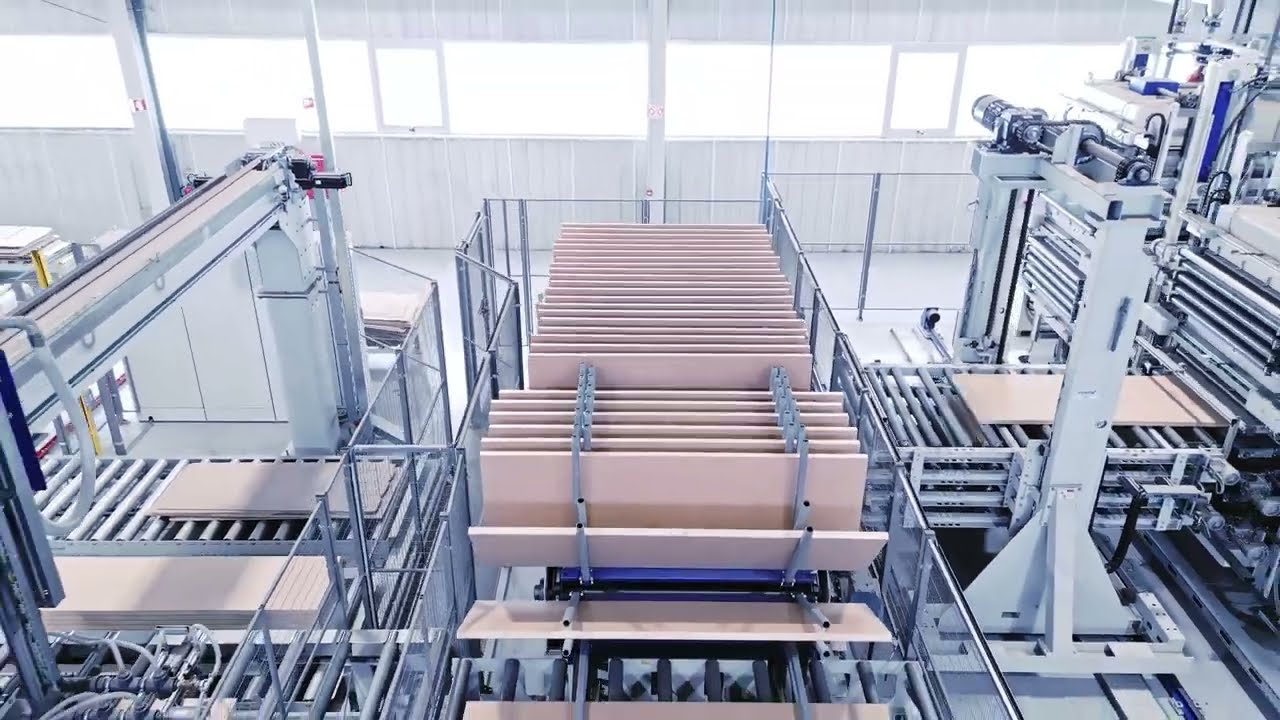 BÜRKLE Manufacturing Line | Industrial production of doors