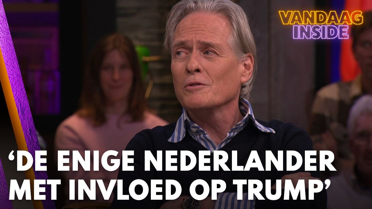 Jort Kelder: 'Hij is de enige Nederlander met invloed op Trump' | VANDAAG INSIDE