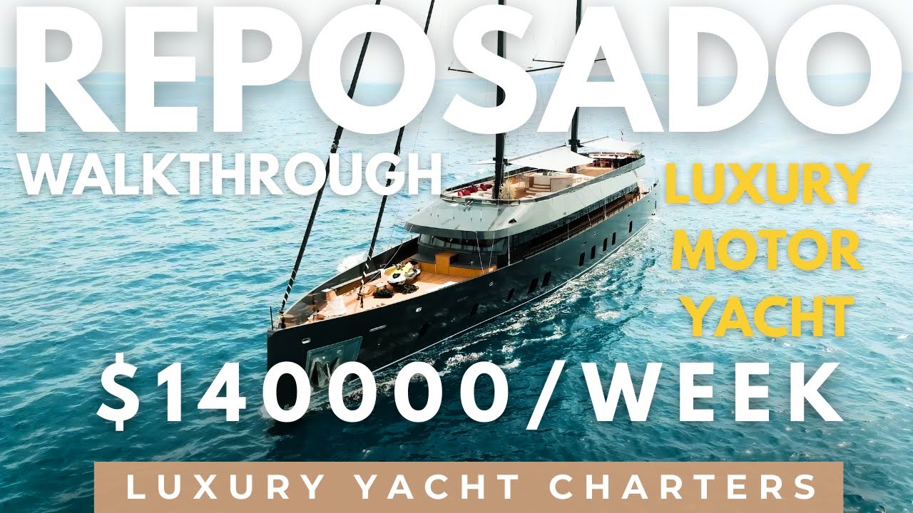 Reposado ⛵ | Walkthrough Luxury Motor Yacht Charter in Greece & Croatia ⚓