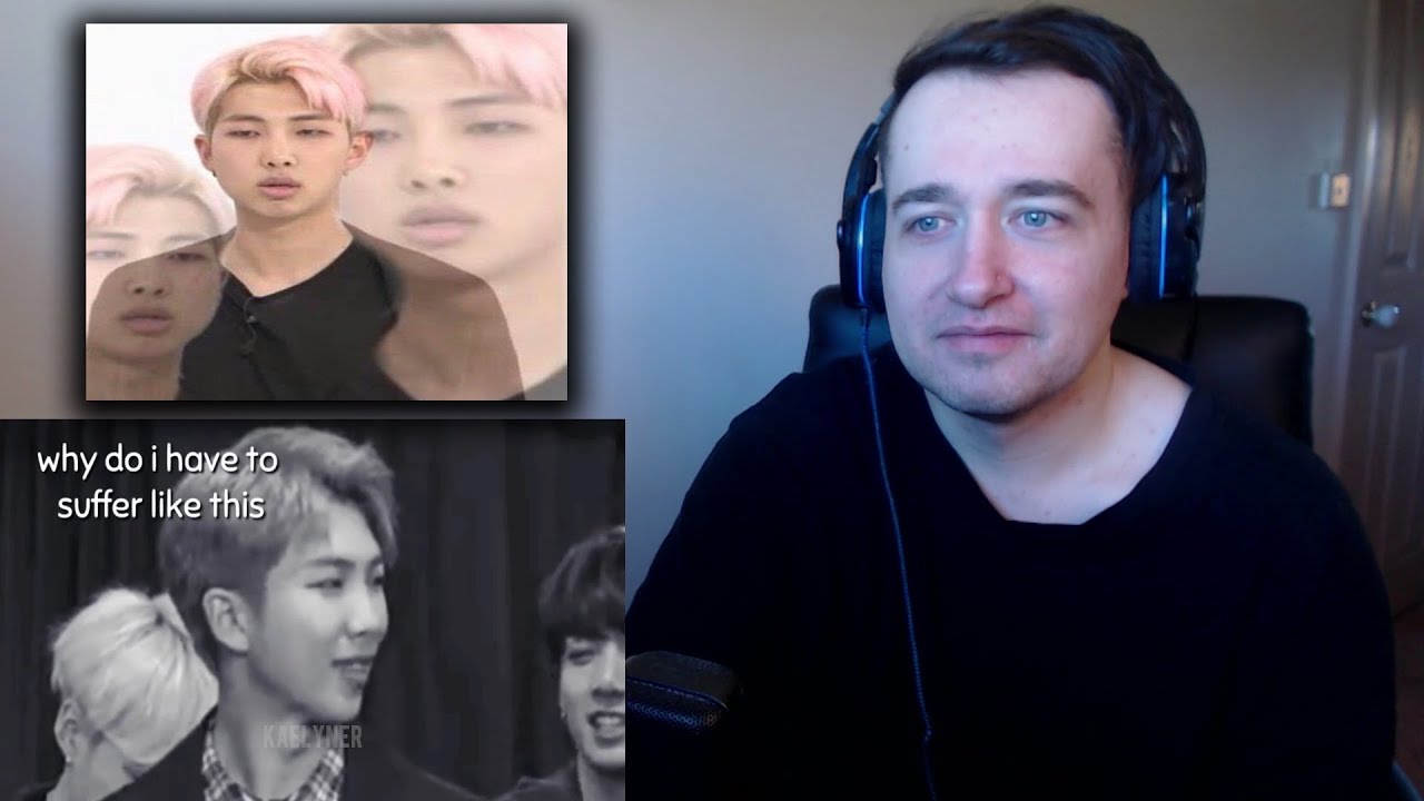 namjoon being done with everything | BTS ENGLISH REACTION (Non KPOP Fan Reacts)