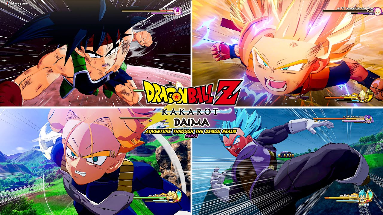 Dragon Ball Z: Kakarot DAIMA DLC All New Animated Finishes / JPN DUB (4K 60FPS)