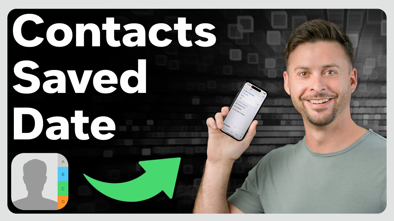How To Check Contacts Saved Date