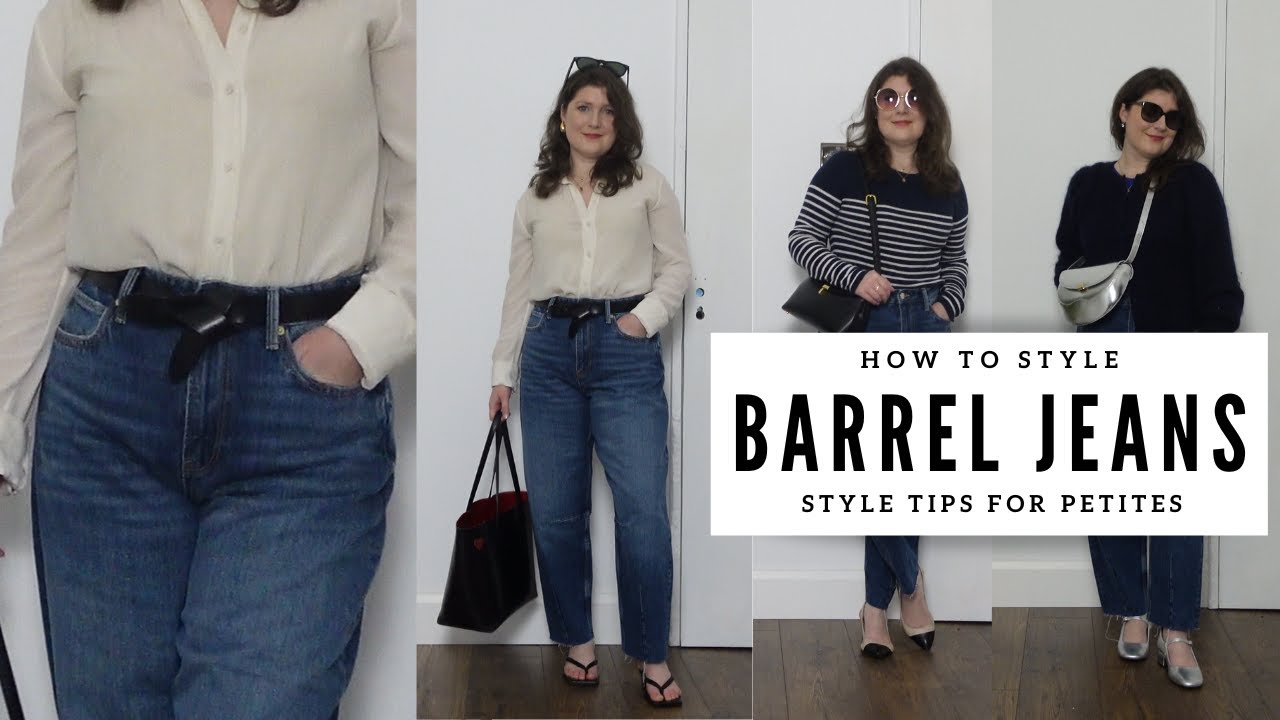 Barrel Leg Jeans - Petite Style Guide - style tips